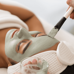 Professional facial treatment at Radiance Salon